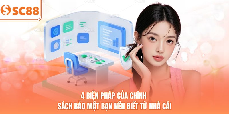 4 biện pháp của chính sách bảo mật bạn nên biết từ nhà cái