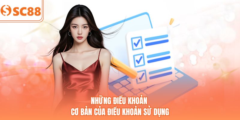 Những điều khoản cơ bản của điều khoản sử dụng
